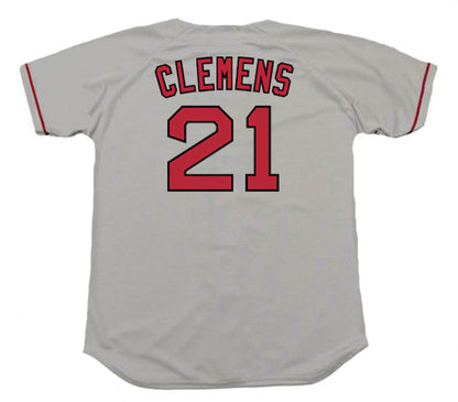 Roger Clemens Boston Red Sox 1990 Throwback Away Baseball Stitched Jersey | CTJS0585