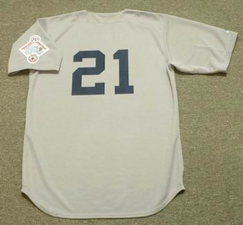 Roger Clemens Boston Red Sox 1987 Cooperstown Throwback Away Stitched Baseball Jersey | CTJS0587