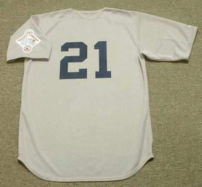 Roger Clemens Boston Red Sox 1987 Cooperstown Throwback Away Stitched Baseball Jersey | CTJS0587