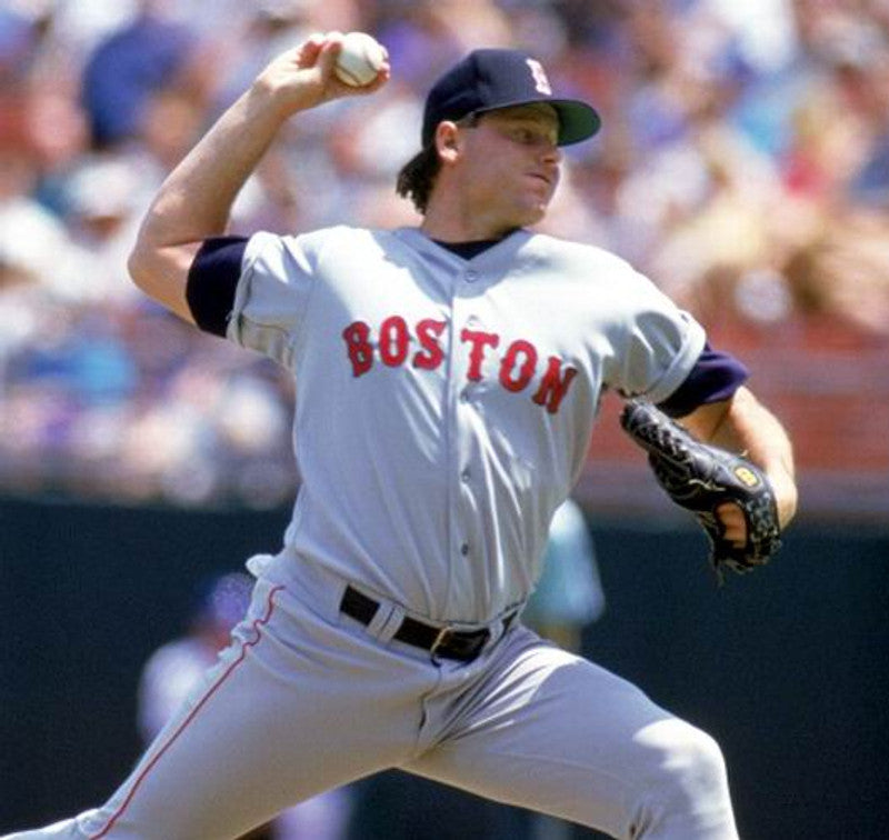 Roger Clemens Boston Red Sox 1990 Throwback Away Baseball Stitched Jersey | CTJS0585