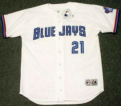 Roger Clemens Toronto Blue Jays 1997 Throwback Home Baseball Stitched Jersey | CTJS0580