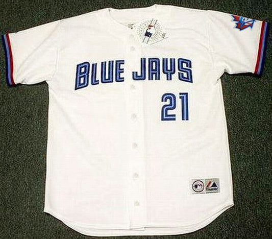 Roger Clemens Toronto Blue Jays 1997 Throwback Home Baseball Stitched Jersey | CTJS0580