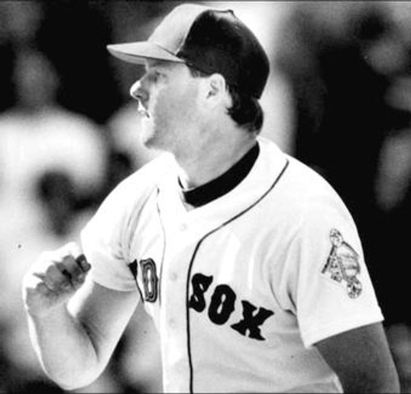 Roger Clemens Boston Red Sox 1987 Throwback Home Baseball Stitched Jersey | CTJS0586