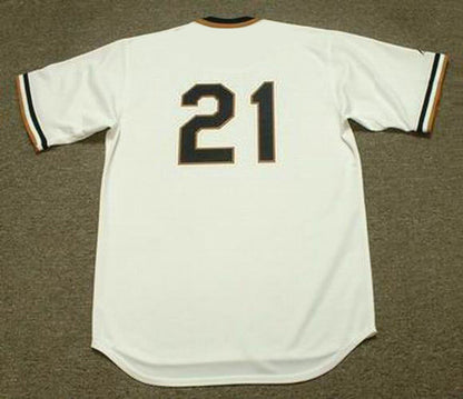 Roberto Clemente Pittsburgh Pirates 1971 Home Baseball Stitched Baseball Jersey | CTJS0615