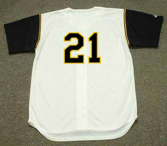 Roberto Clemente Pittsburgh Pirates 1966 Home Baseball Stitched Baseball Jersey | CTJS0616