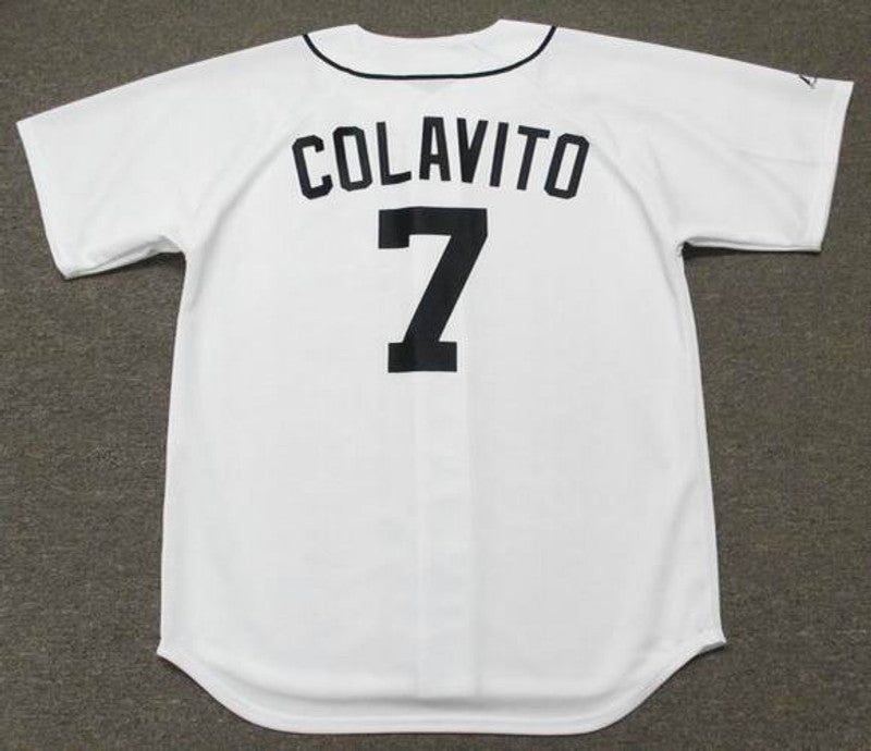 Rocky Colavito Detroit Tigers 1960S Throwback Home Baseball Stitched Jersey | CTJS0599