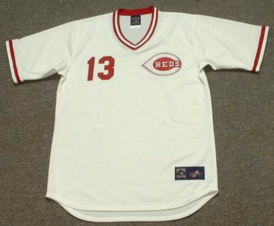 Dave Concepcion Cincinnati Reds 1975 Cooperstown Home Baseball Stitched Jersey | CTJS2407