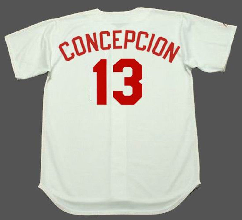 Dave Concepcion Cincinnati Reds 1971 Cooperstown Home Baseball Stitched Jersey | CTJS2408
