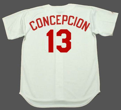 Dave Concepcion Cincinnati Reds 1971 Cooperstown Home Baseball Stitched Jersey | CTJS2408