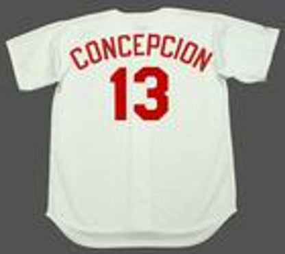 Dave Concepcion Cincinnati Reds 1971 Cooperstown Home Baseball Stitched Jersey | CTJS2408