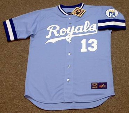 David Cone Kansas City Royals 1986 Away Throwback Baseball Stitched Jersey | CTJS2356