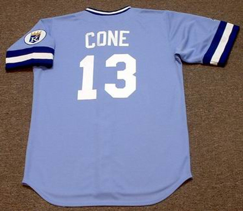 David Cone Kansas City Royals 1986 Away Throwback Baseball Stitched Jersey | CTJS2356
