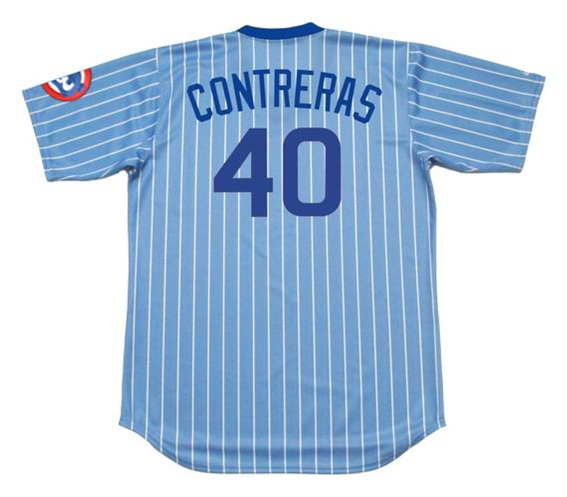 Willson Contreras Chicago Cubs 1980S Cooperstown Stitched Baseball Jersey | CTJS0017