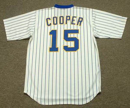 Cecil Cooper Milwaukee Brewers 1982 Home Throwback Baseball Stitched Jersey | CTJS2637