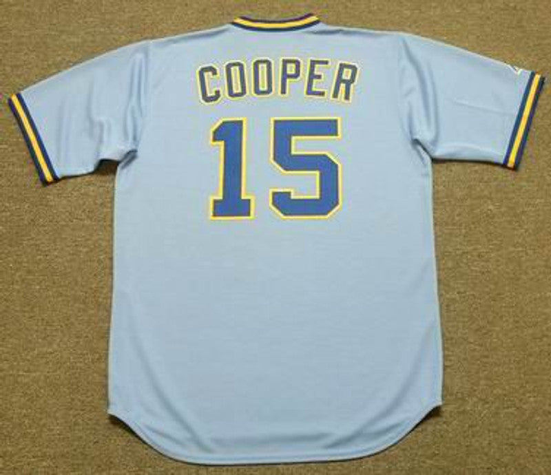Cecil Cooper Milwaukee Brewers 1982 Away Throwback Baseball Stitched Jersey | CTJS2638