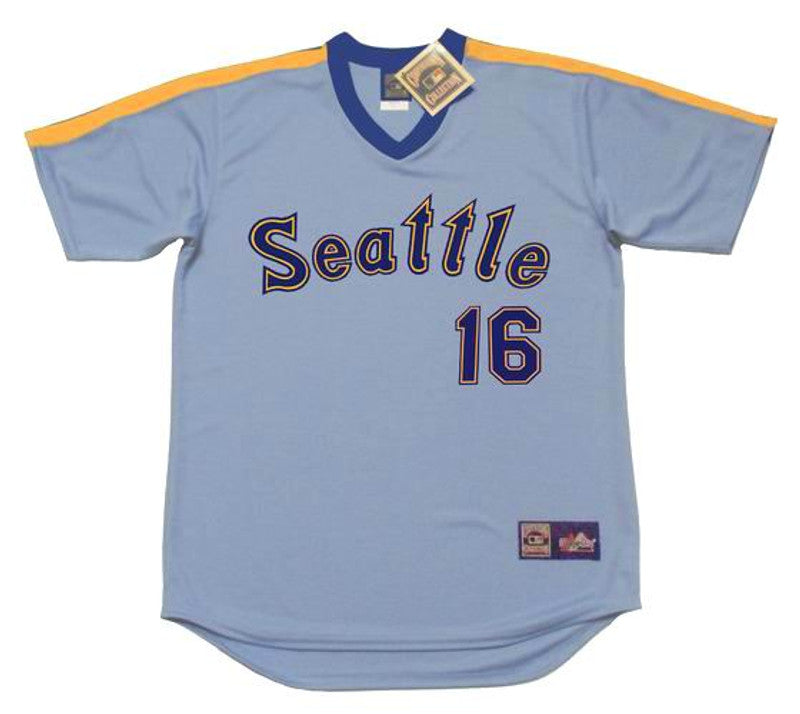 Al Cowens Seattle Mariners 1984 Cooperstown Away Baseball Stitched Jersey | CTJS3101