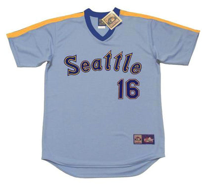 Al Cowens Seattle Mariners 1984 Cooperstown Away Baseball Stitched Jersey | CTJS3101