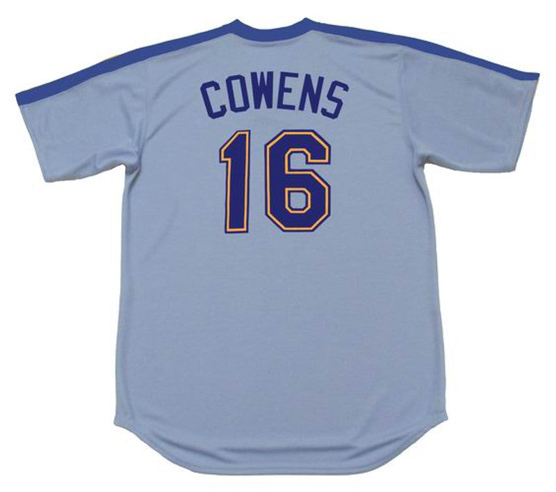 Al Cowens Seattle Mariners 1984 Cooperstown Away Baseball Stitched Jersey | CTJS3101