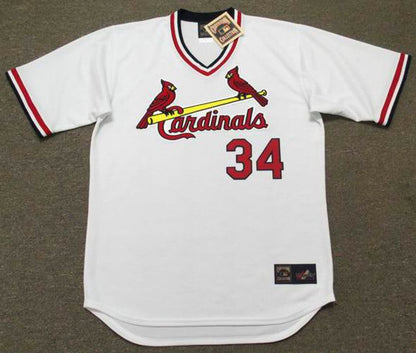 Danny Cox St Louis Cardinals 1985 Cooperstown Throwback Home Stitched Jersey | CTJS2441