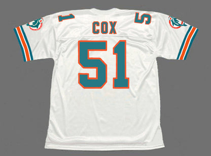 Miami Dolphins Bryan Cox NFL jersey front view