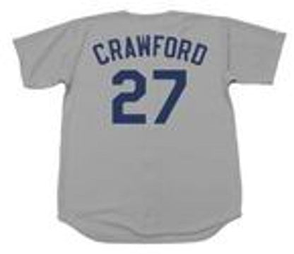 Willie Crawford Los Angeles Dodgers 1974 Away Throwback Baseball Stitched Jersey | CTJS0063