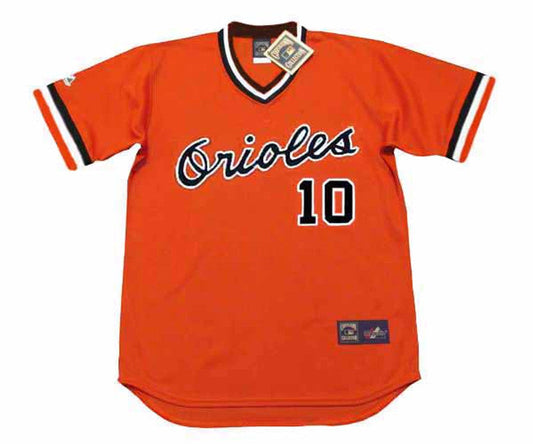 Terry Crowley Baltimore Orioles 1979 Cooperstown Baseball Stitched Jersey | CTJS0292