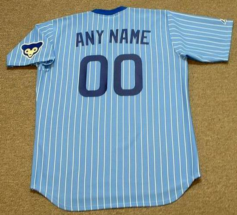 Chicago Cubs 1970S Cooperstown Throwback Away Custom Name Number Stitched Jersey | CTJS2598