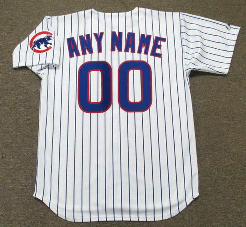 Chicago Cubs Home Baseball Custom Name Number Stitched Jersey | CTJS2585