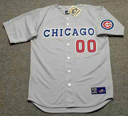 Chicago Cubs 1990S Cooperstown Away Custom Name Number Stitched Jersey | CTJS2590