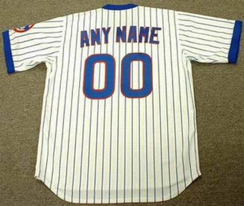 Chicago Cubs 1984 Cooperstown Throwback Home Custom Stitched Jersey With Any Name Numbers | CTJS2592
