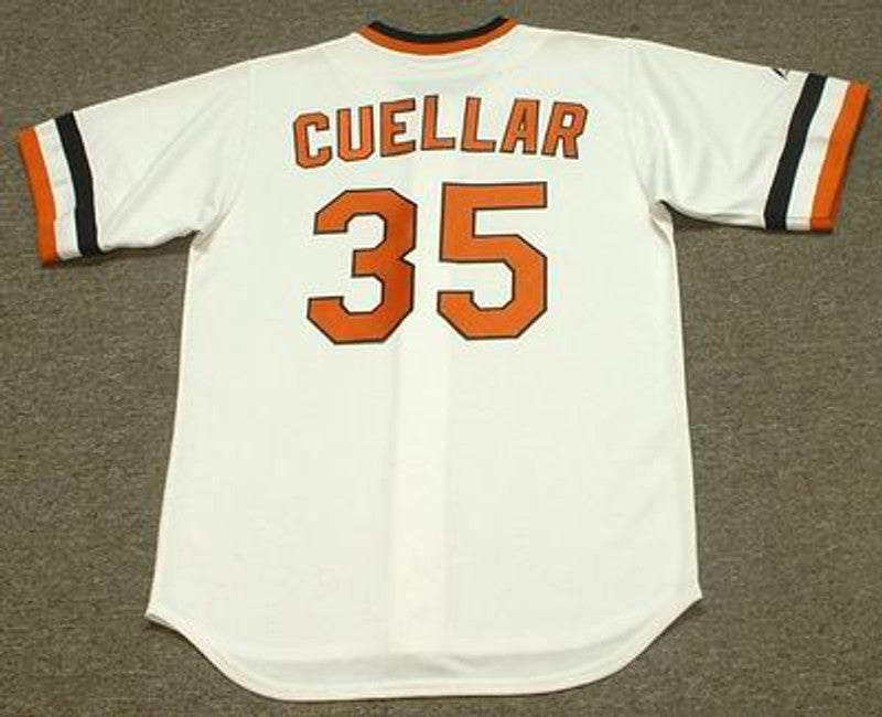 Mike Cuellar Baltimore Orioles 1974 Cooperstown Throwback Baseball Stitched Jersey | CTJS1076