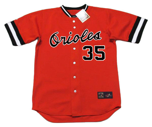 Mike Cuellar Baltimore Orioles 1971 Cooperstown Throwback Baseball Stitched Jersey | CTJS1077