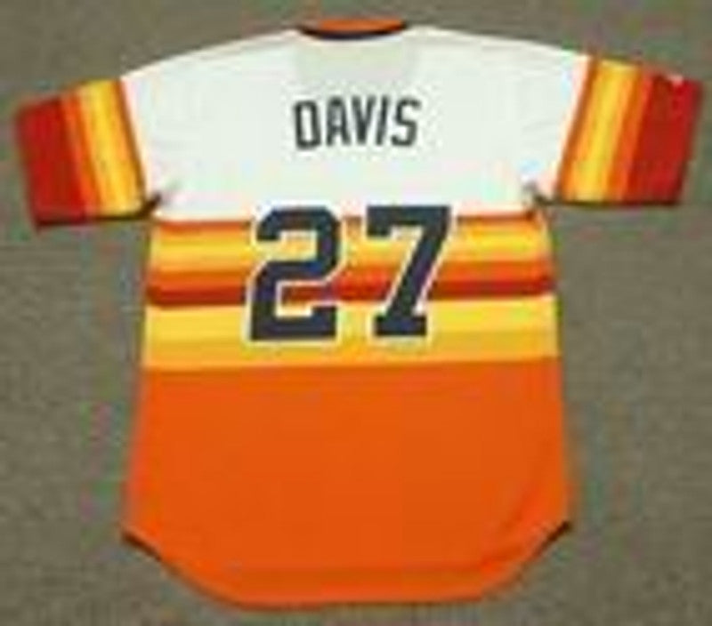 Glenn Davis Houston Astros 1986 Cooperstown Throwback Baseball Stitched Jersey | CTJS1948