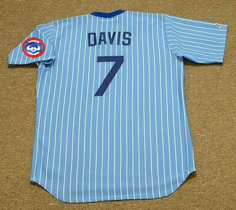 Jody Davis Chicago Cubs 1981 Cooperstown Away Baseball Stitched Jersey | CTJS1630
