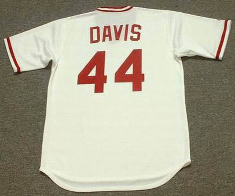 Eric Davis Cincinnati Reds 1990 Cooperstown Home Baseball Stitched Jersey | CTJS2138