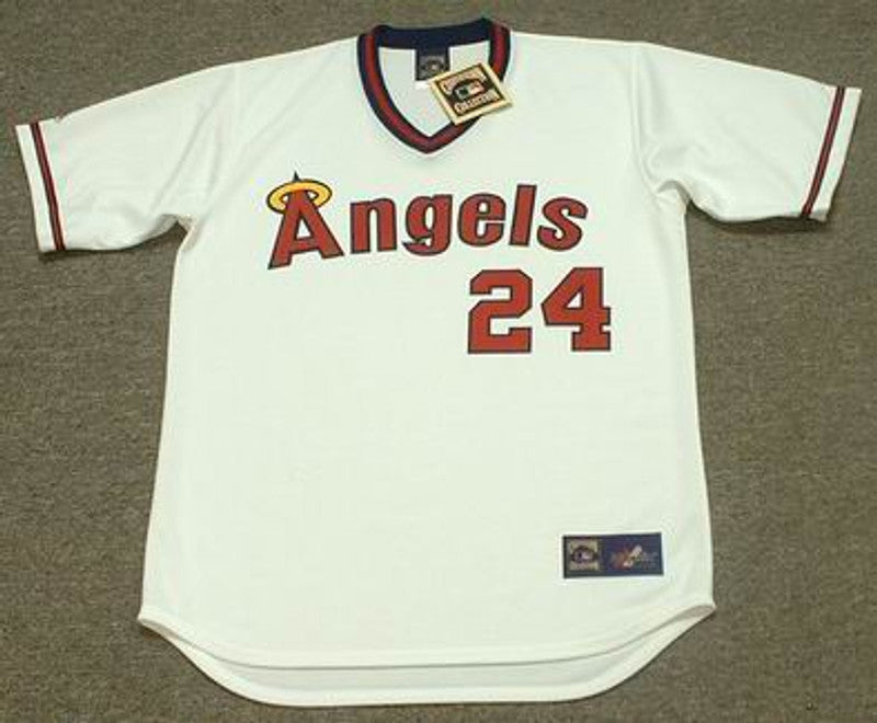 Chili Davis California Angels Cooperstown Throwback Home Baseball Stitched Jersey | CTJS2566
