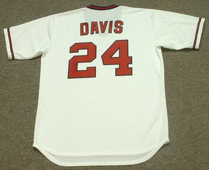 Chili Davis California Angels Cooperstown Throwback Home Baseball Stitched Jersey | CTJS2566