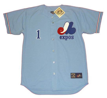 Willie Davis Montreal Expos 1974 Cooperstown Away Baseball Stitched Jersey | CTJS0060