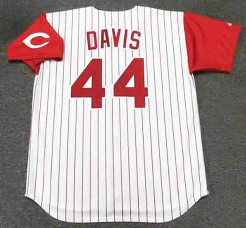Eric Davis Cincinnati Reds 1996 Throwback Home Baseball Stitched Jersey | CTJS2136