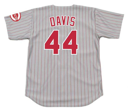 Eric Davis Cincinnati Reds 1996 Throwback Away Baseball Stitched Jersey | CTJS2137