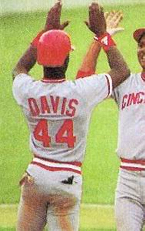 Eric Davis Cincinnati Reds 1987 Cooperstown Away Baseball Stitched Jersey | CTJS2139