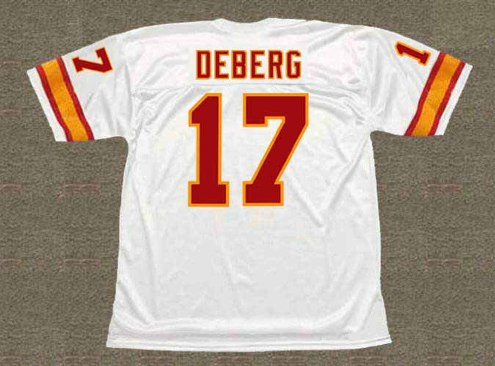 Tampa Bay Buccaneers Steve Deberg NFL jersey front view