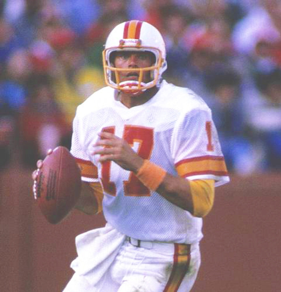 Tampa Bay Buccaneers Steve Deberg NFL jersey front view