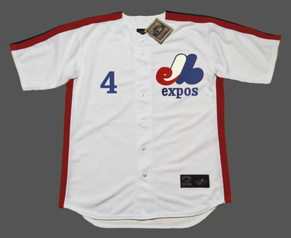 Delino Deshields Montreal Expos 1991 Cooperstown Home Baseball Stitched Jersey | CTJS2314
