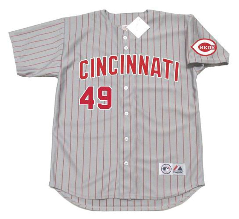 Rob Dibble Cincinnati Reds 1993 Throwback Away Baseball Stitched Jersey | CTJS0626