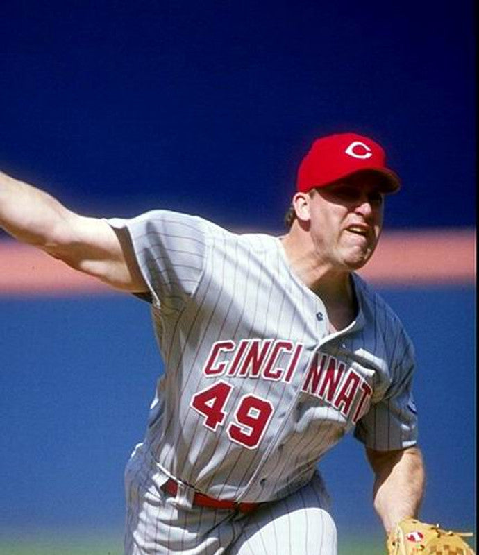 Rob Dibble Cincinnati Reds 1993 Throwback Away Baseball Stitched Jersey | CTJS0626