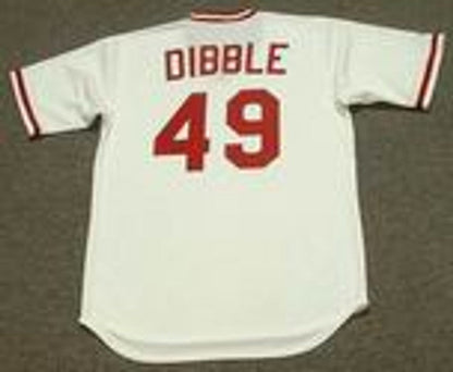 Rob Dibble Cincinnati Reds 1990 Cooperstown Home Baseball Stitched Jersey | CTJS0627