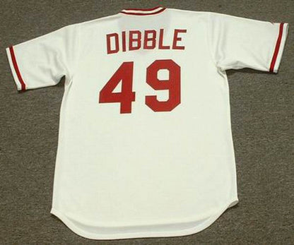 Rob Dibble Cincinnati Reds 1990 Cooperstown Home Baseball Stitched Jersey | CTJS0627
