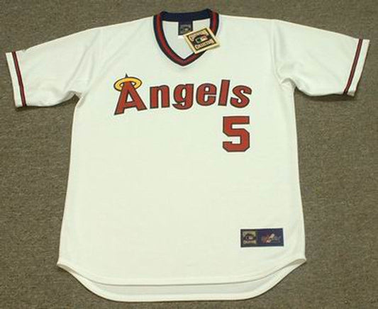 Brian Downing California Angels 1982 Cooperstown Throwback Baseball Stitched Jersey | CTJS2751