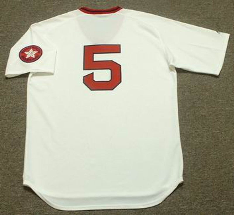 Denny Doyle Boston Red Sox 1975 Cooperstown Throwback Baseball Stitched Jersey | CTJS2292